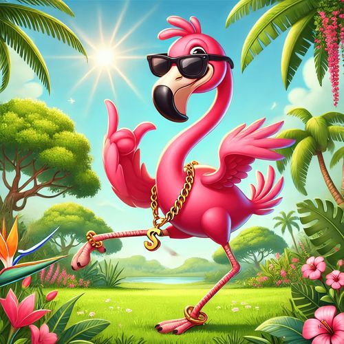 Rosy Flamingo cover art
