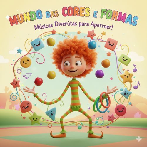 Cores que Combinam O Que Acontece se o Vermelho Beijar o Branco Música para crianças cover art
