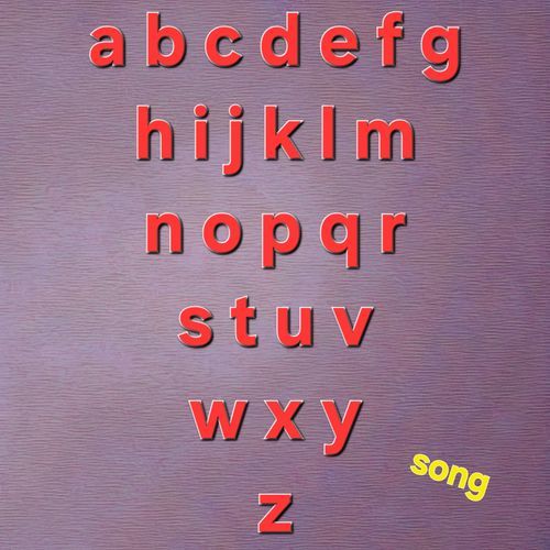 abcdefghijklmnopqrstuvwxyz song cover art