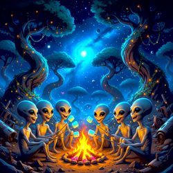 Campfire Aliens