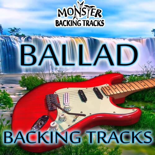 Soulful Guitar Ballad Backing Track in Dm or F (slow time 65 bpm) cover art