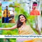 Redbull Kaniya Pe Jamego Lehngo 5G Ko