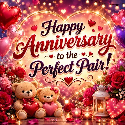 Happy Anniversary To The Perfect Pair