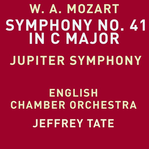 Mozart: Symphony No. 41 in C Major, K. 551 &quot;Jupiter&quot;_poster_image