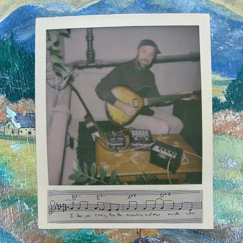 Mountains and man made lakes cover art