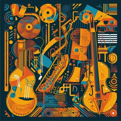 Inspired by Stanley Clarke cover art