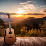 Armonía De Guitarra Del Día Laboral