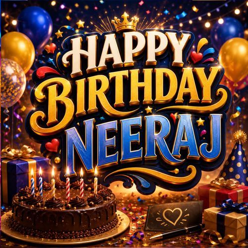Happy Birthday Neeraj