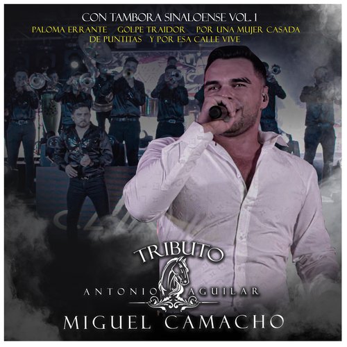 Tributo a Antonio Aguilar Con Tambora Sinaloense, Vol. 1: Paloma Errante / Golpe Traidor /  por una Mujer Casada / Puntitas / Y por Esa Calle Vive cover art