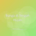 Bunga di Tengah Hujan