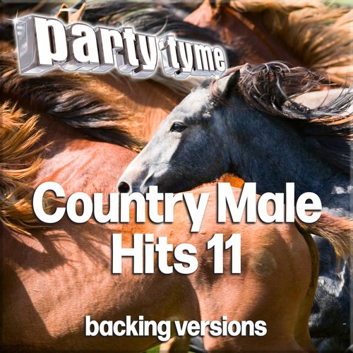 Country Male Hits 11 - Party Tyme (Backing Versions)