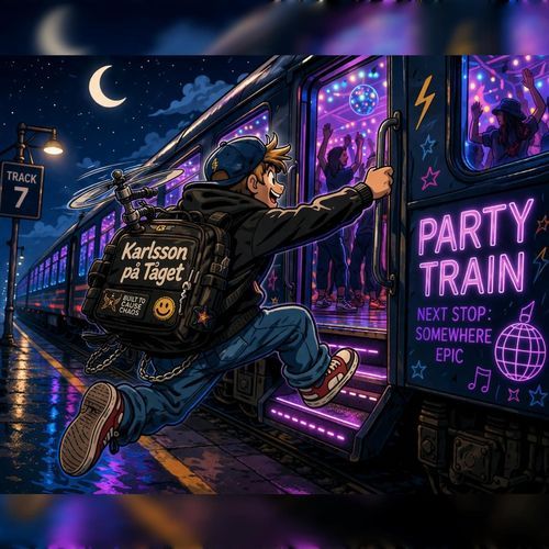 Karlssons På Tåget cover art