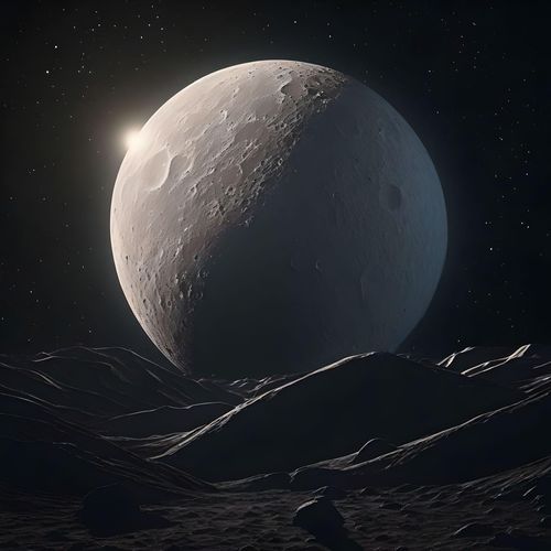 Dysnomia Moon of the Dwarf Planet Eris 196.96 Hz