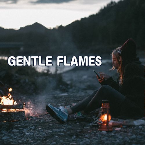 Gentle Flames at Twilight by the Lakeside: Calming Fire Sounds for Evening Meditation