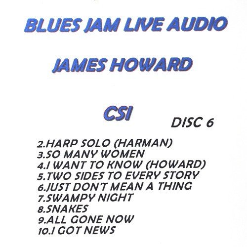 Blues Jam Live Audio: James Howard