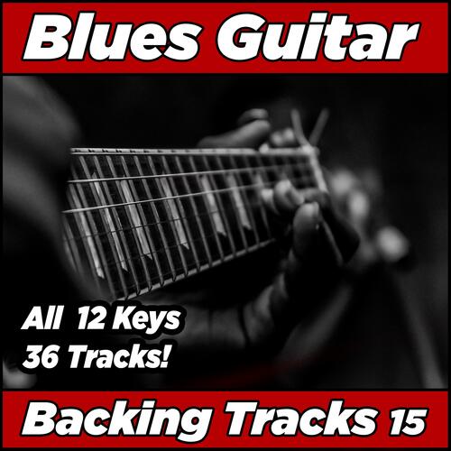 Brushed Blues Guitar Backing Track in Eb for Smooth Jamming cover art