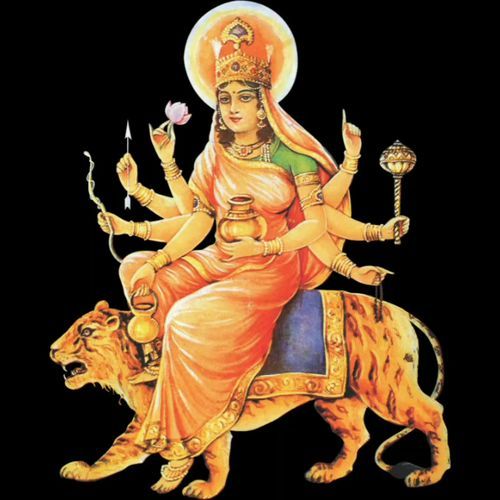Kushmanda Durga Devi Dhyan Mantra 108 Times Suraasampoorna Kalasham Rudhiraaplutameva Cha
