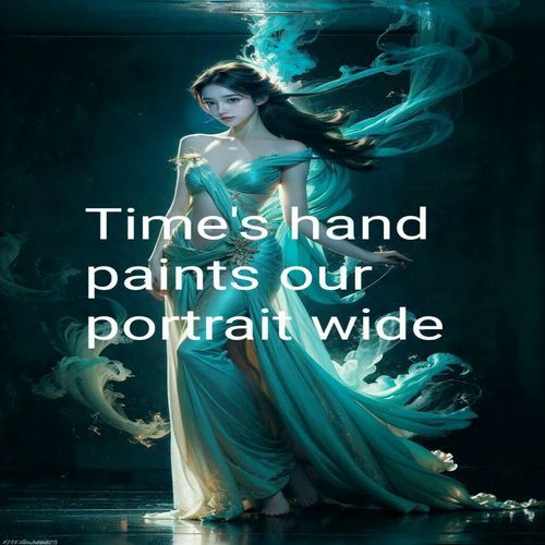 Time's hand paints our portrait wide