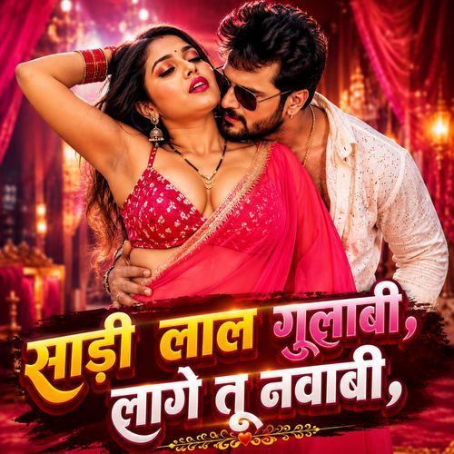साड़ी लाल गुलाबी, लागे तू नवाबी,