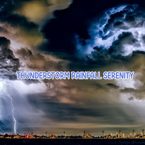 Thunderstorm Rainfall Serenity: Nature’s Sounds for Sleep and Relaxation