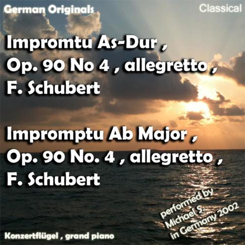 Impromtu as-Dur , Opus 90 No 4 , Allegretto , Franz Schubert , Impromptu Ab Major , Opus 90 No 4 , Franz Schubert_poster_image