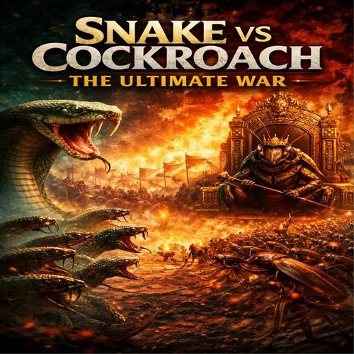 SNAKE VS COCKROACH THE ULTIMATE WAR