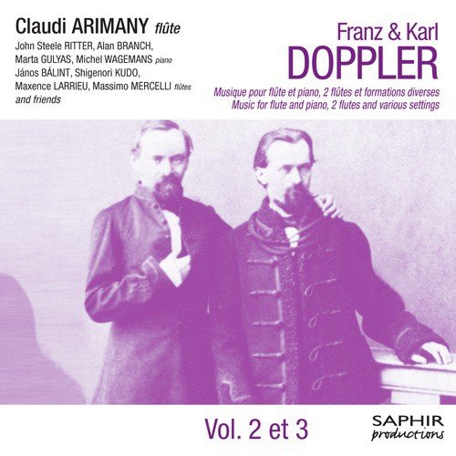 Doppler: Musique pour flûte et piano, deux flûtes et formations diverses Vol. 3