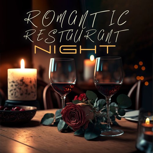 Romantic Restaurant Night: Calm Mood Evening, Gentle Kiss