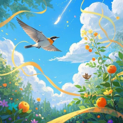 催眠曲海鸥声蝉声啄木鸟声：花园、晨光、恬淡 cover art