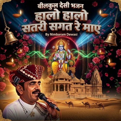 बीलकुल देसी भजन हालाे हालाे सतरी सगत रे माए