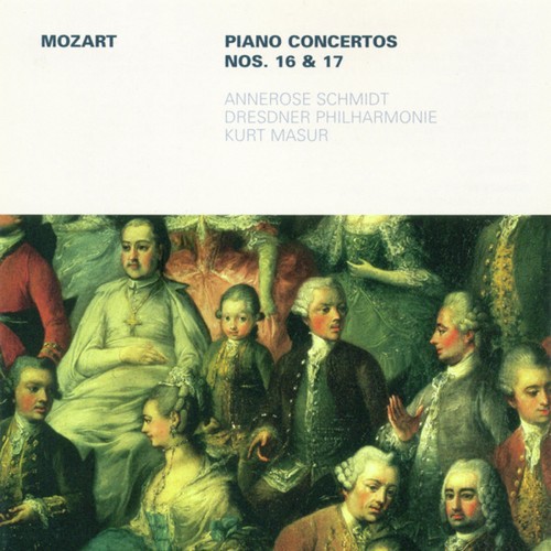 MOZART, W.A.: Piano Concertos Nos. 16 and 17 (Schmidt, Dresden Philharmonic, Masur)