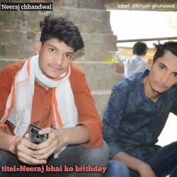 Neeraj bhai ko brithday-CCYjeyNnGgY