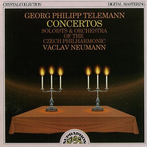 Concerto for 3 French Horns, Violin, Strings and Harpsichord: II. Grave / att.