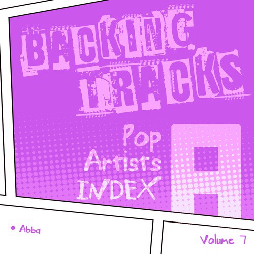 Backing Tracks / Pop Artists Index, A, (Abba), Volume 7
