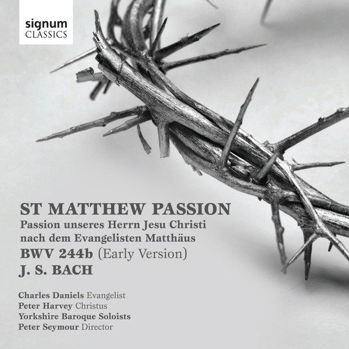 St. Matthew Passion, BWV 244b, Pt. 2: 63a. Und siehe da, der Vorhang im Tempel zerriß