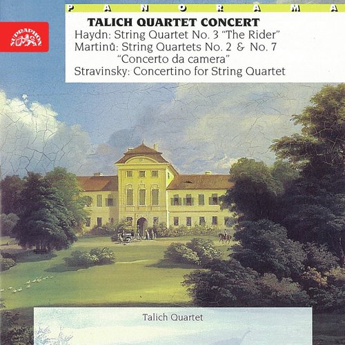 Haydn, Martinů, Stravinsky and Míča: String Quartets