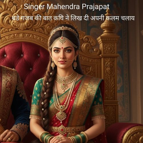 बडे गजब की बात कवि ने लिख दी अपनी कलम चलाय