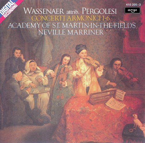 Wassenaer: Concerti Armonici (attrib. Pergolesi)_poster_image