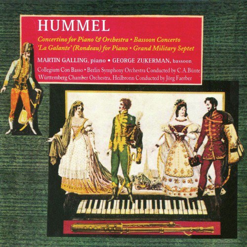 Hummel: Concertino In G / Rondo In E / Bassoon Concerto In F / Septuor Militaire In C