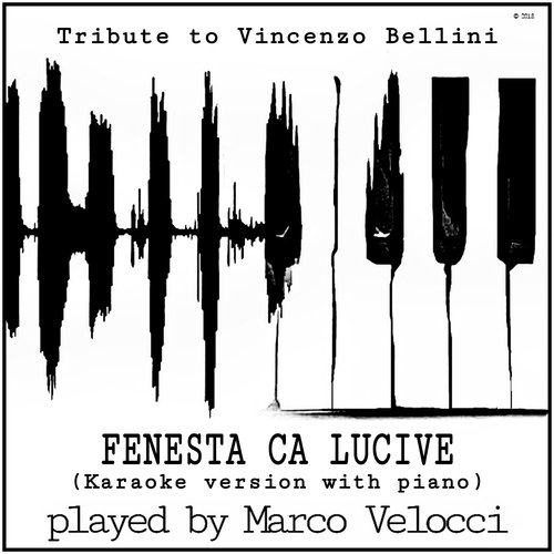 Fenesta ca lucive (Karaoke Version with Piano)