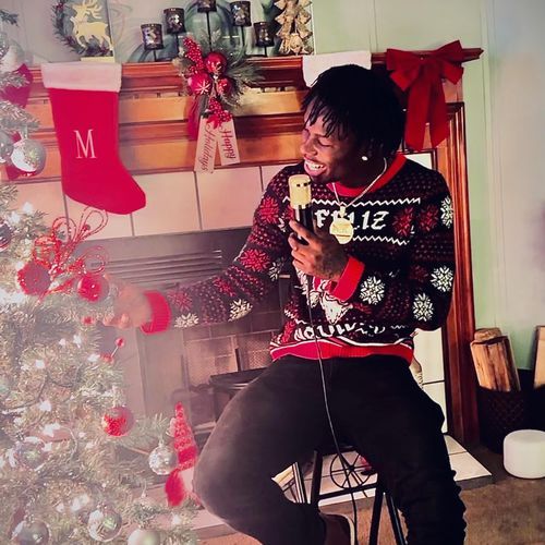 Alone on Christmas cover art