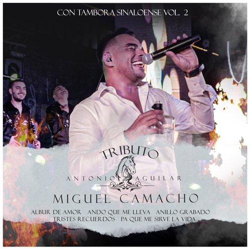 Tributo a Antonio Aguilar Con Tambora Sinaloense, Vol. 2: Albur de Amor / Ando Que Me Lleva / Anillo Grabado / Tristes Recuerdos / Pa Que Me Sirve la Vida cover art