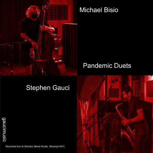 Michael Bisio/Stephen Gauci, Pandemic Duets_poster_image