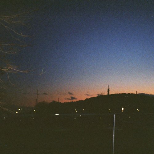 and the rain fell slow