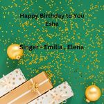 Happy Birthday To You Esha
