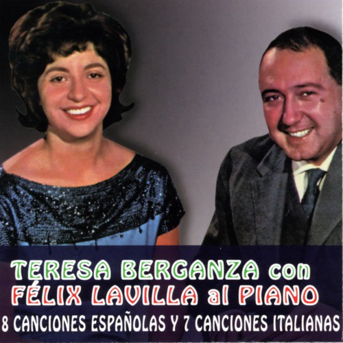 Teresa Berganza con Felix Lavilla al Piano. 8 Canciones Españolas y 7 Canciones Italianas