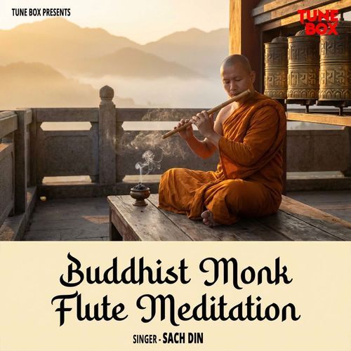 Buddhist Monk Flute Meditation
