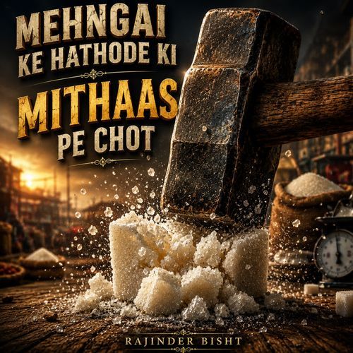 Mehngai Ke Hathode Ki Mithaas Pe Chot