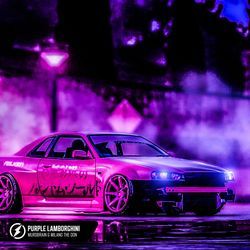 Purple Lamborghini-IiUIfgxHUnI