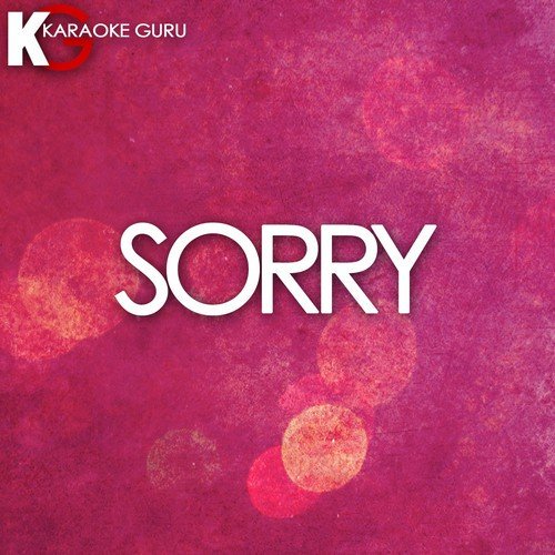 Sorry (Originally Performed by Beyonce) [Karaoke Version] - Single